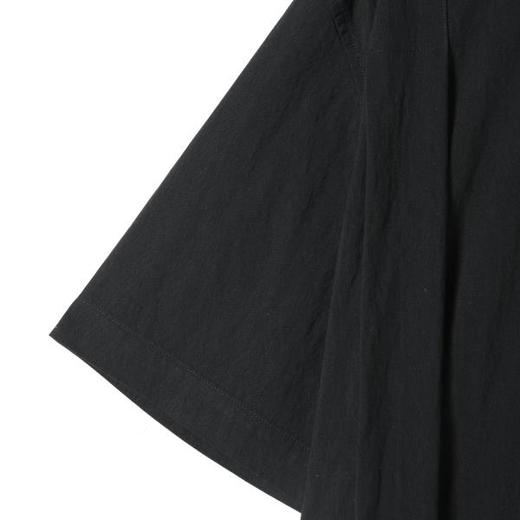 SDSA男装2026新款高贵轻奢韩系简约纯色褶皱圆领短袖T恤百搭宽松 商品图2