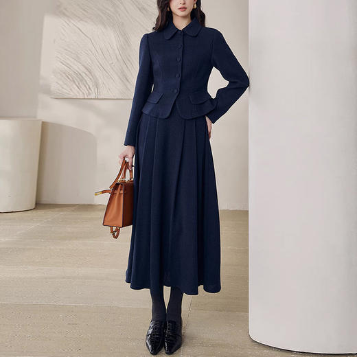 裁缝学苑AS660法式小香风外套套装纸样女装上衣两件套半身短裙样板 商品图3