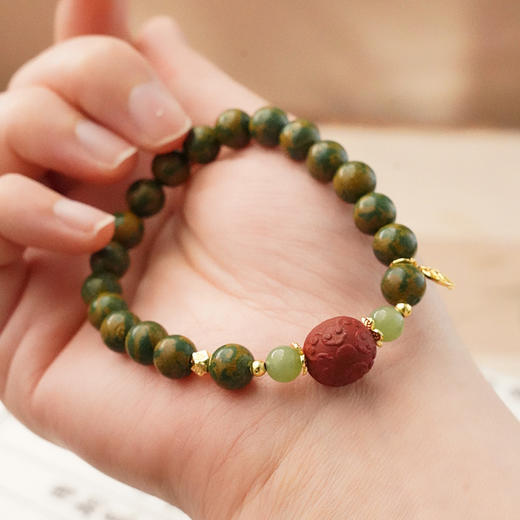 宫造 金缕含翠合香珠手串 春夏适宜yc0414002 商品图7