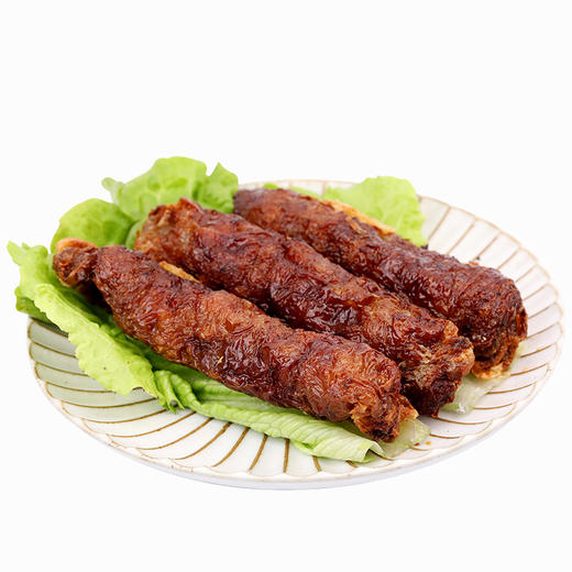 厦门五香肉卷一盒8条480g福建闽南特产小吃鸡卷漳州石码五香条酒楼餐饮特色菜 商品图5