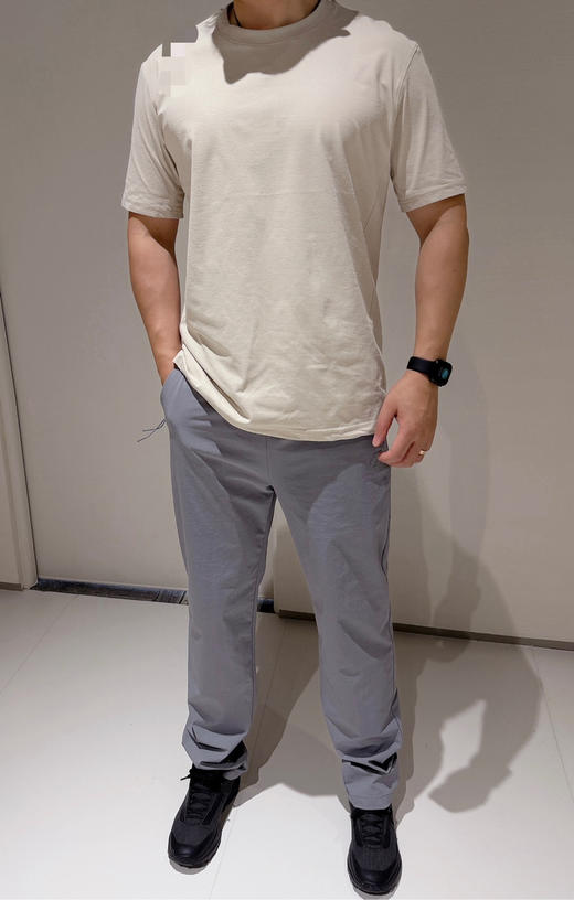 48-9 签约面料 右肩三箭头 速干防晒 立体剪裁 男士暴汗圆领短袖 商品图7