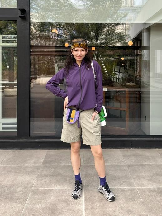 点此购买 素然安高若网眼拼接透气薄款防晒连帽女士皮肤衣 zc 344566 商品图2
