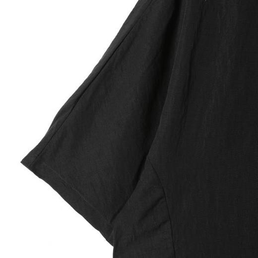 SDSA男装2026新款高贵轻奢简约拼接撞色织带设计圆领短袖T恤百搭 商品图2