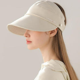 DUTRIEUX防晒帽2.0；下单赠防晒口罩+防风绳+收纳包；upf50+隔绝紫外线，空顶设计可扎发盘发，透气不闷~