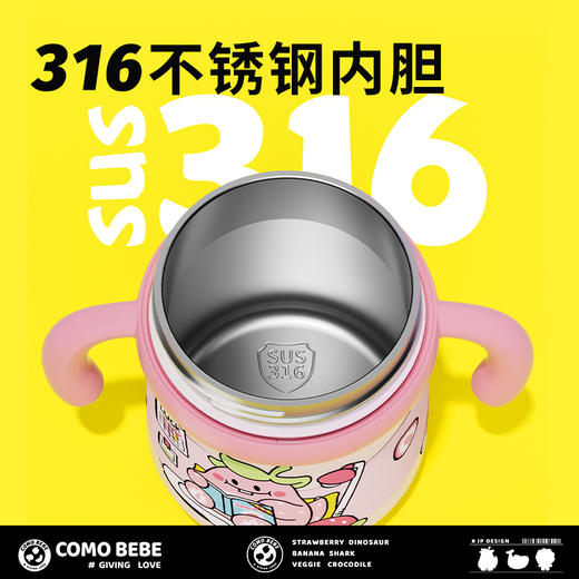 【趣味喷水鲸鱼杯】儿童Tritan材质水杯鲸鱼喷水杯宝宝保温杯幼儿园家用吸管杯婴儿喝水饮水杯 四季可用 商品图9