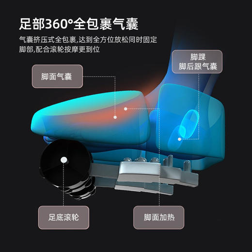 【自营】践程智能足部按摩器 FM05足疗机足部理疗仪脚底按摩仪 商品图2