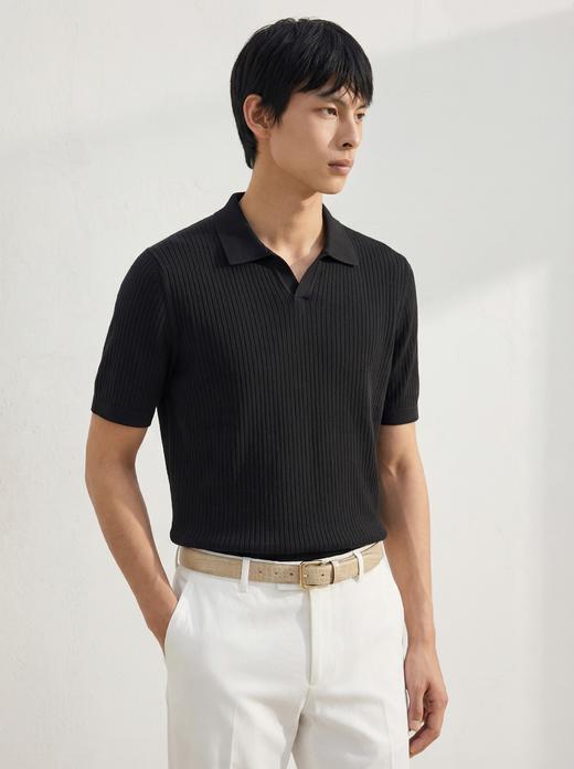 「4款可选」87.7%埃及棉12.3%桑蚕丝16针工艺针织衫 商品图8