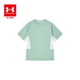 【特惠福利】UnderArmour安德玛男女童 凉感速干 竖纹圆领短袖T恤 262303771