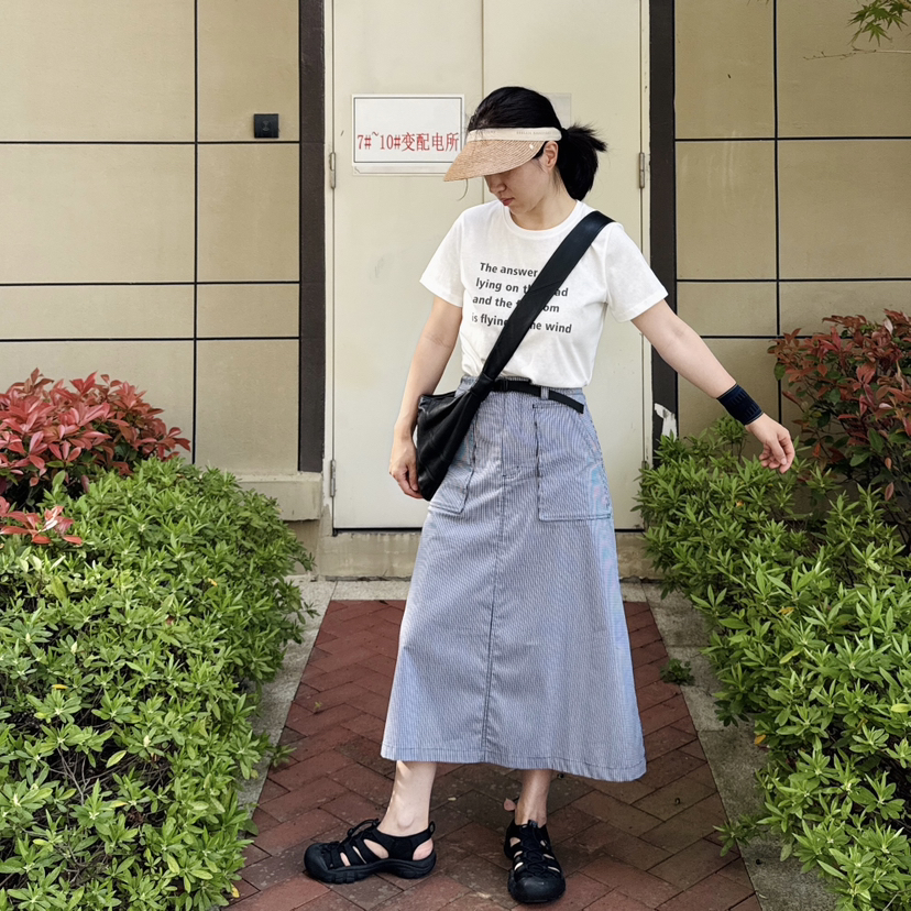 26夏薄-显瘦高腰-北*面千鸟格半裙【包邮+三天无理由退换】