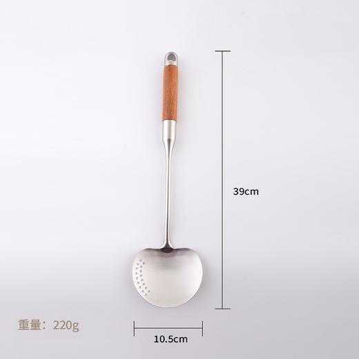 【304不锈钢蘑菇铲】锅铲汤勺二合一！一把搞定厨房烹饪~   0413 商品图3