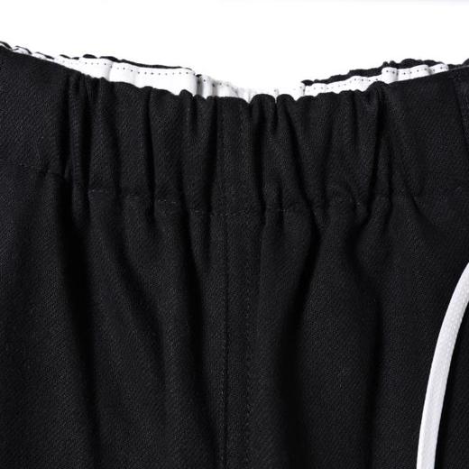 SDSA男装2026新款高贵轻奢韩系撞色抽绳阔腿休闲裤日系垂感休闲 商品图2