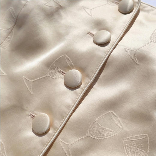 NJP/NOT JUST PAJAMA  City Light系列 提花抹胸真丝马甲上衣（带胸垫）NJP2315 商品图12