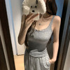 纯欲bm风蕾丝花边吊带背心女带胸垫蝴蝶结固定杯打底清纯甜美上衣 商品缩略图2