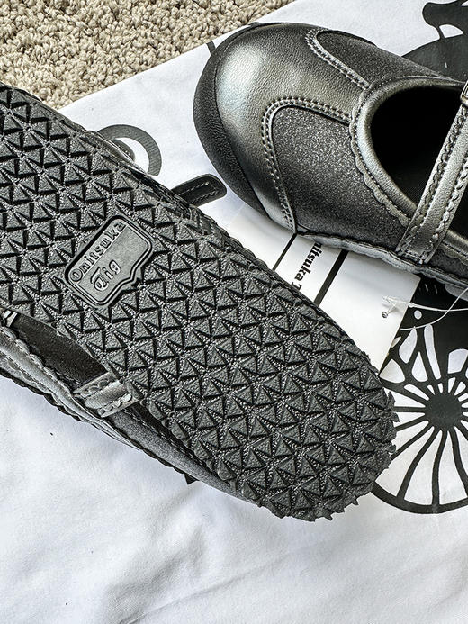 THS-无 鬼冢家  女士低调珠光银闪露背鞋 女士玛丽珍  BZ1284 商品图8