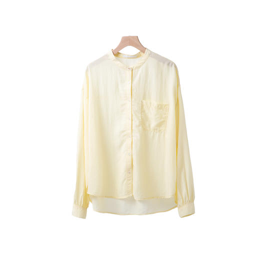 立领天丝衬衫 商品图1