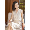 通勤内搭王 舒适醋酸背心 米思阳2026夏季新款百搭V领无袖内搭上衣女5594 商品缩略图4