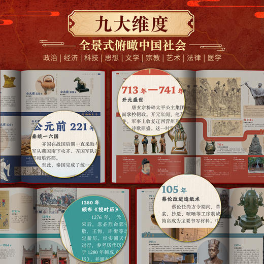 《中国历史信息图》刷边版 | 专享5大礼赠 商品图2