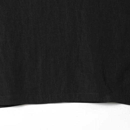 SDSA男装2026新款高贵轻奢简约拼接撞色织带设计圆领短袖T恤百搭 商品图3