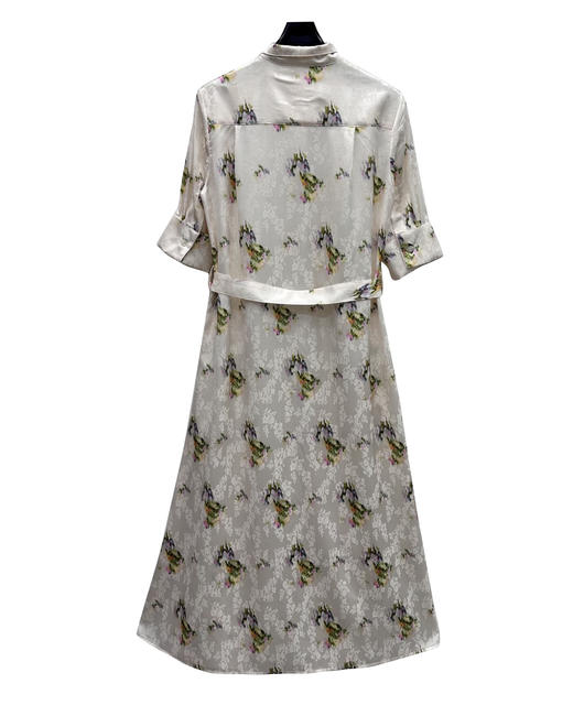 女款领带提花连衣裙zh010 商品图1