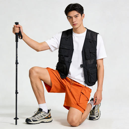 【任选两件69.9元 单拍不发】Schenvega情侣多巴胺色系防晒短裤A87-DQC2 商品图7