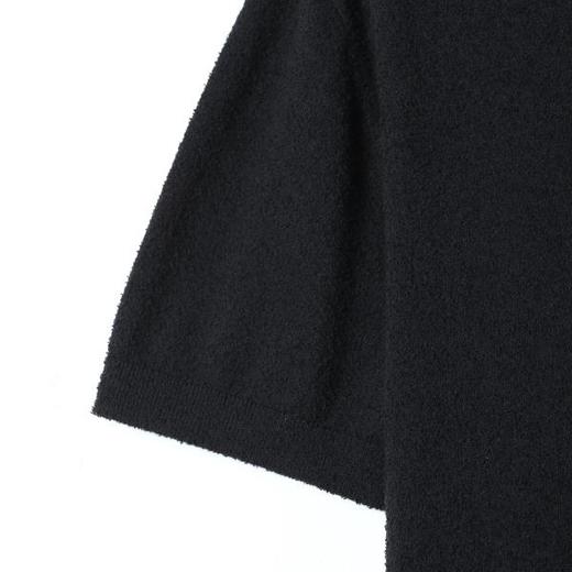 SDSA男装2026新款高贵轻奢老钱风纯色肌理海鸥领短袖T恤百搭时尚 商品图3