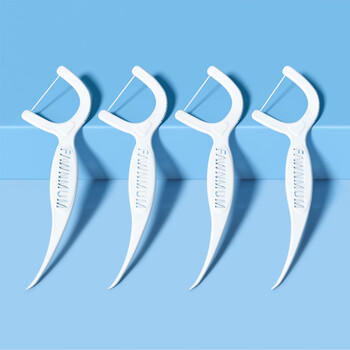 小鹿妈妈 圆线护理牙线棒50支X3盒 清洁齿缝家庭装超细牙签便捷 /个人护理 /口腔护理 /牙线/牙线棒/牙签 商品图7