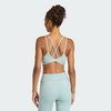 Adidas阿迪达斯ALL ME ESSENTIALS BRA 中强度速干瑜伽普拉提轻柔肤感裸感运动内衣KA7259 商品缩略图1
