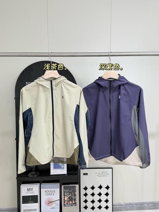 点此购买 素然安高若网眼拼接透气薄款防晒连帽女士皮肤衣 zc 344566 商品图0