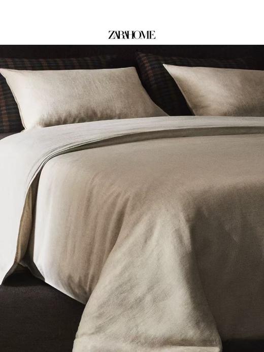 纯元！ZA*A HO ME简约可水洗亚麻被套，单被套！ 商品图2