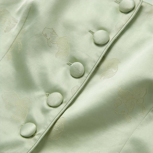 NJP/NOT JUST PAJAMA  City Light系列 提花抹胸真丝马甲上衣（带胸垫）NJP2315 商品图2