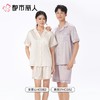 都市丽人睡衣女士睡衣薄家居服冰雪丝睡衣女士丝质短袖套装女装短袖短裤LHC0B2 商品缩略图1