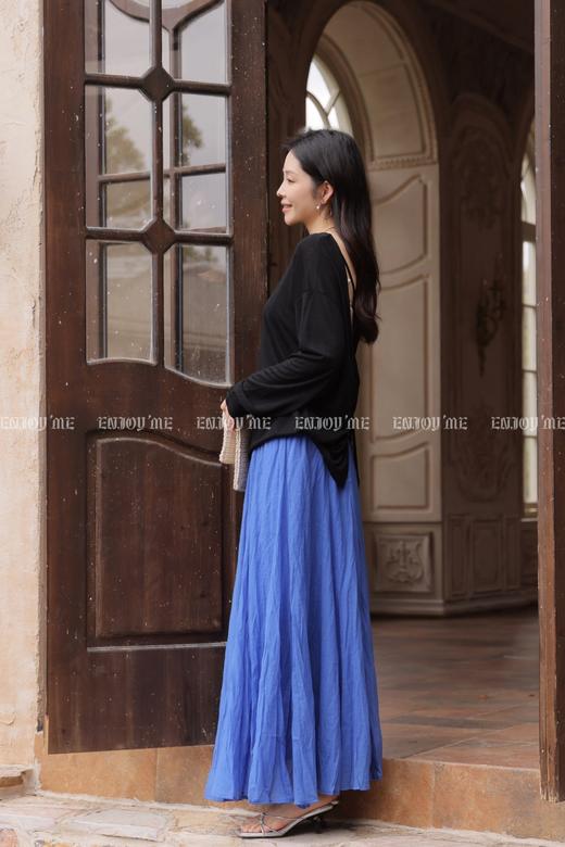 【门店同款】ENJOY夏季扭结美背长袖T恤 170745822 商品图4