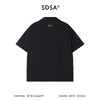 SDSA男装2026新款轻奢老钱风纯色按扣翻领短袖T恤舒适亲肤上衣 商品缩略图4