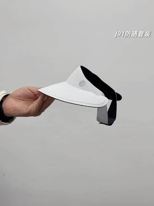 lulu2026新款冰丝空顶帽+冰丝防晒面罩二合一套装！ 商品图5