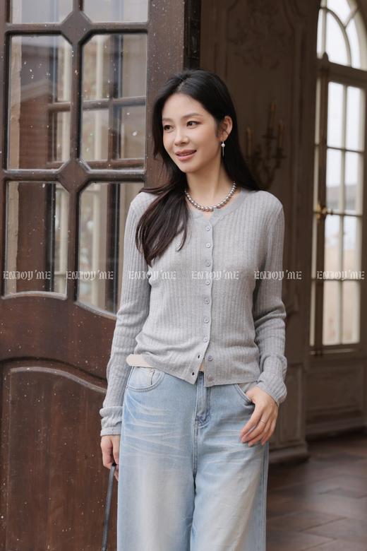 【门店同款】ENJOY夏季百搭开衫针织上衣 170747617 商品图4