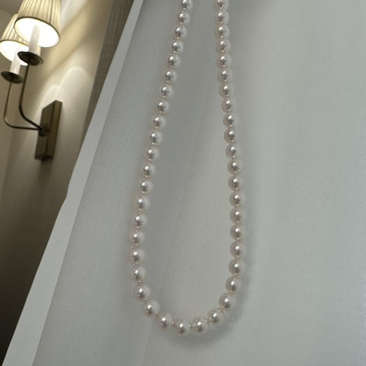 ji光akoya珠串 6-7mm 正圆 小微瑕不影响佩戴 质价比chao高 商品图2