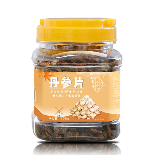 【自营】一品清河 丹参片300g多巴胺罐装紫丹参 YPQHDSP300G 商品图1