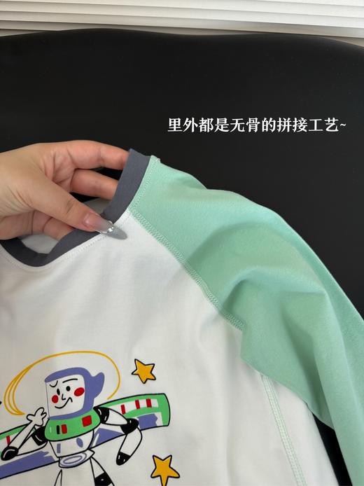 44元/2件   经典百搭春秋季热卖软糯亲肤透气吸汗抑菌长绒棉10色插肩袖莱卡T 商品图1