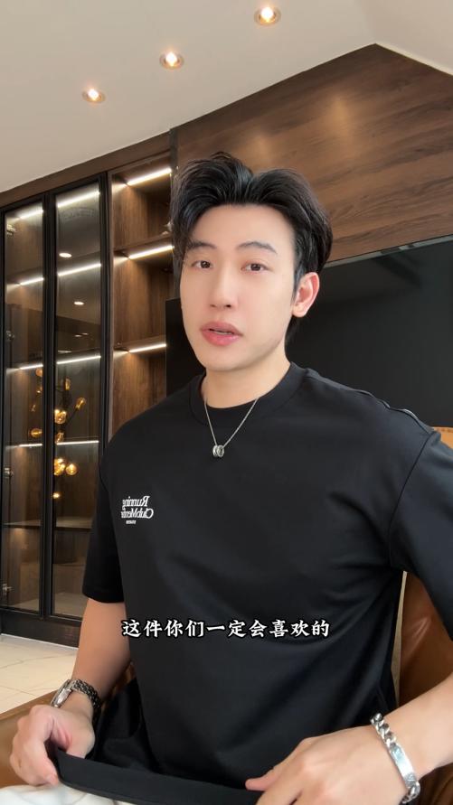 88278SDSA男装2026新款高贵轻奢美式字母印花圆领短袖T恤宽松百搭上衣 商品图0