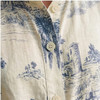PALUOPO/PL国风印染真丝外套春夏翻领拉链上衣百搭长袖外套ES23102Z-A 商品缩略图4