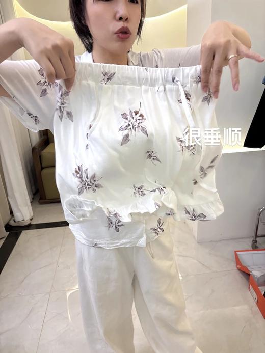 无补不退换！女款莫代尔家居服套装  26ZB04016- 商品图5