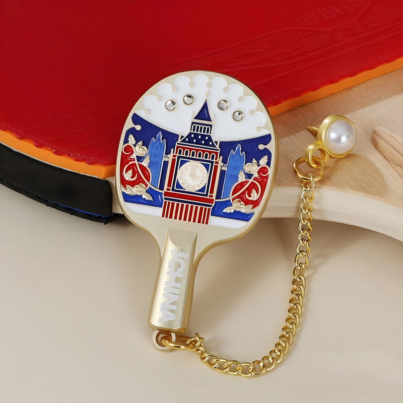 伦敦乒乓球比赛徽章