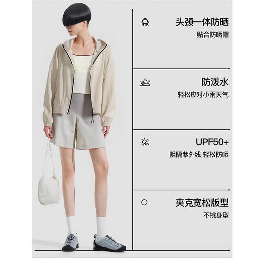 官网579！蕉家户外晴雨两用轻薄防晒衣UPF50+防紫外线原纱透气防水外套上衣 商品图0