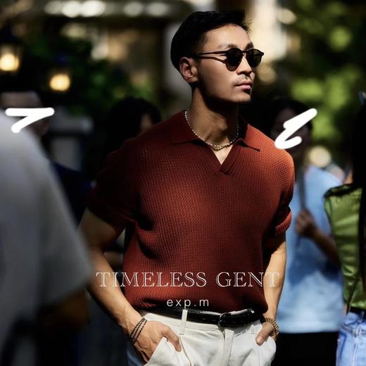 家属福利  重磅渠道   杰尼古巴领polo   桑蚕丝棉麻混纺   高端面料 商品图5