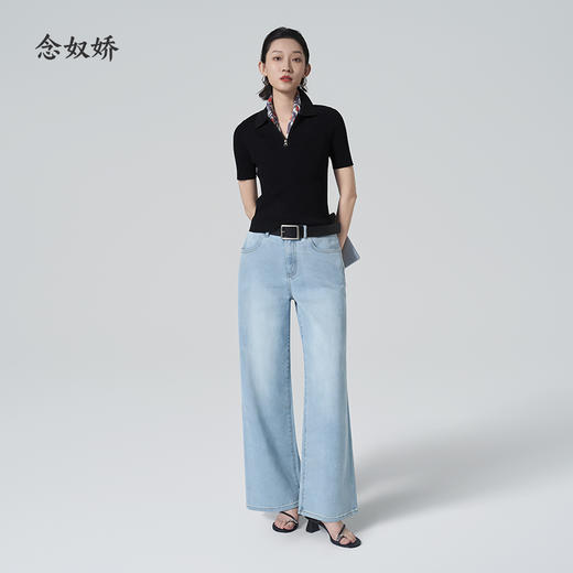 【商场同款】CNK6413 “ 显瘦POLO衫 ” 弹性适中 好穿显瘦 舒适透气 商品图6