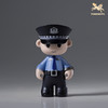铜师傅《长安卫萌警系列》工位办公桌创意摆件 潮玩手办铜摆件 商品缩略图3