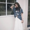 TRIUUCHU 麻感棉系列短袖T 夏日微甜/快乐小狗/快乐小马/漫步假日等多款印花 圆领设计显脸小 棉的舒适麻的透气 柔软如云 亲肤好穿 【下单3-5天发货！周日及节假日顺延！】 商品缩略图11