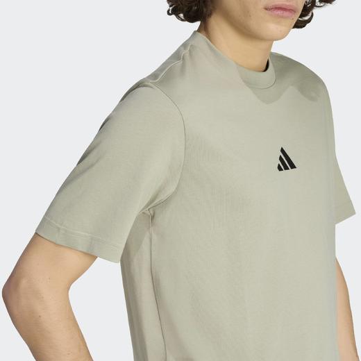 Adidas阿迪达斯SINGLE JERSEY T-SHIRT 男子纯棉运动休闲短袖T恤KC0905 商品图4