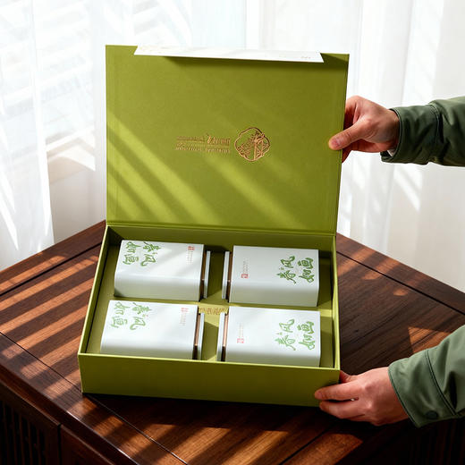 【春茶上新！佳节送“豪”礼】碧螺春礼盒240g，给你清爽甘醇，鲜爽耐泡，杯底余香，浓郁甘醇，黄绿汤色，回味绵长的品质享受。端午节礼盒 商品图0