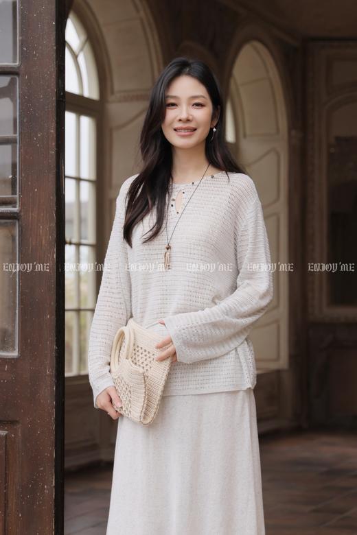 【门店同款】ENJOY夏季系带镂空针织套装 170747107 商品图4